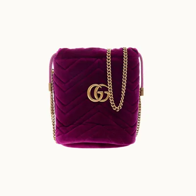 Gucci Velvet Bucket