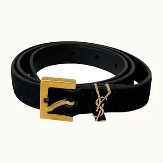 Cinturón Saint Laurent Cassandre Suede