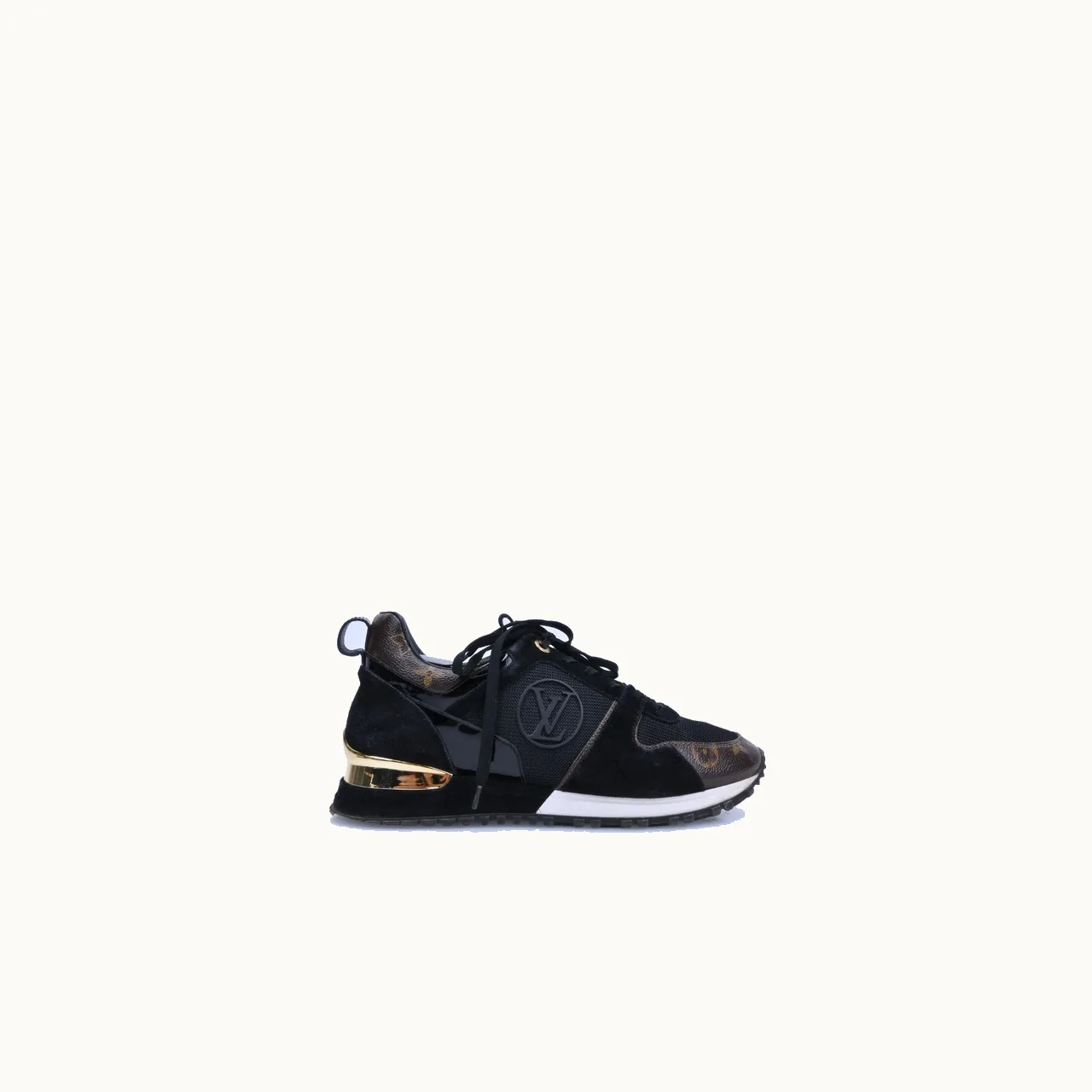 Tenis Louis Vuitton Run Away Negro Talla 39.5 / 6.5 mx
