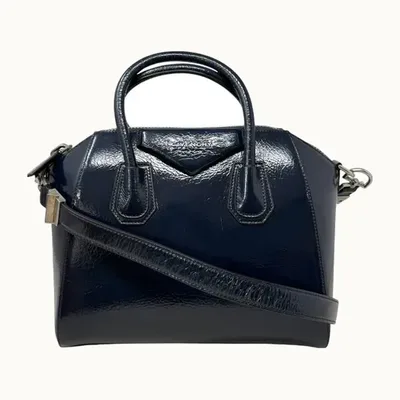 Givenchy Antigona Navy Charol