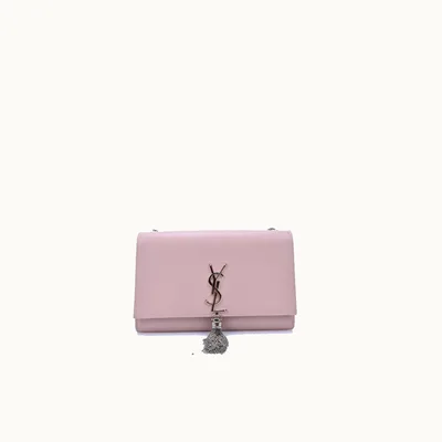 De hombro Saint Laurent Kate Medium Tassel Rosa mediana