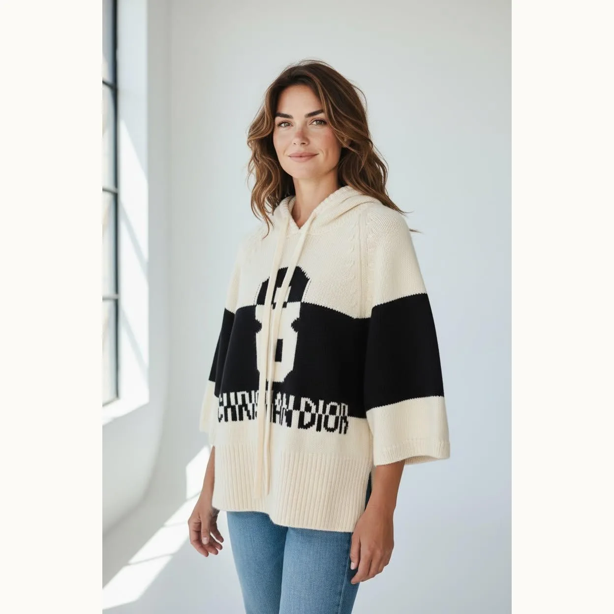 Dior 8 Knit Suéter T-38