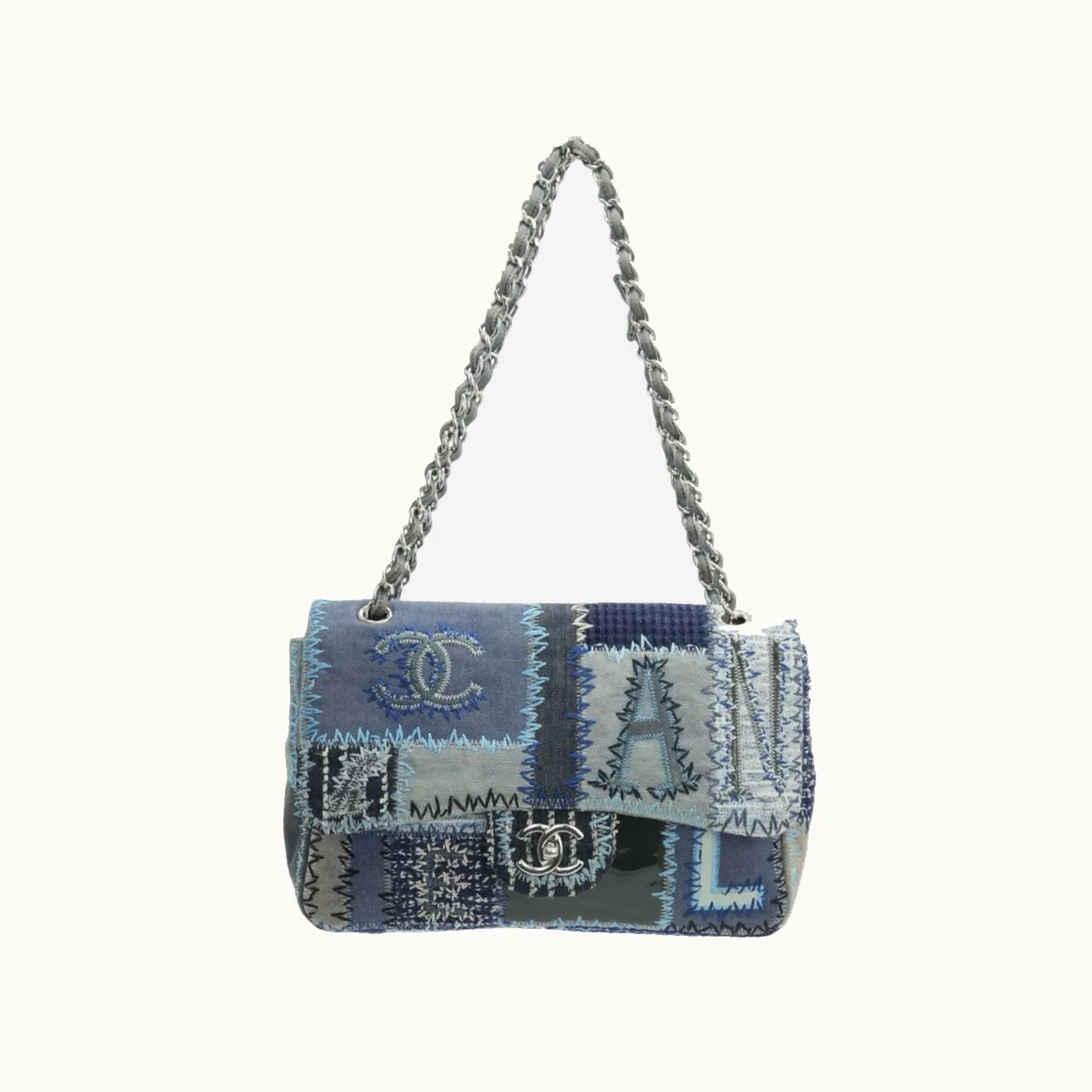 Bolso Chanel Patchwork Denim Flap 2014 - 2015