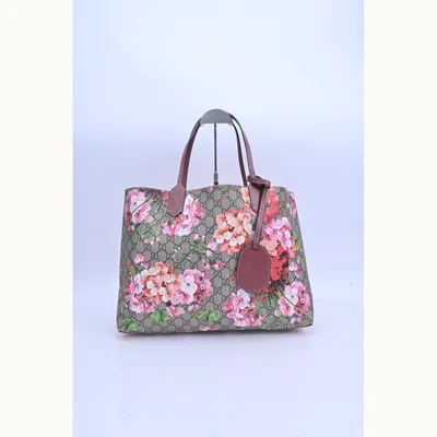 Tote Gucci Shopper Reversible Blooms GG Supreme