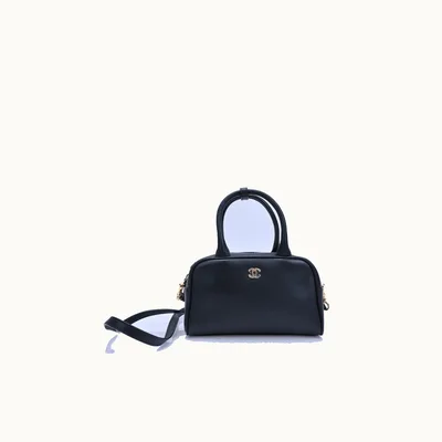 Crossbody Chanel Bowling Mini Negro