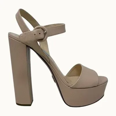 Zapatillas Prada, Talla 38.5, Excelente, KV-0845