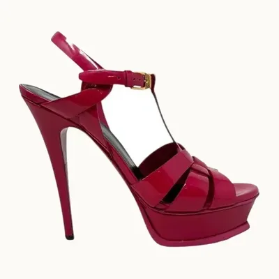 Zapatos Saint Laurent Tribute, Talla 38.5, Excelente, KV-0854