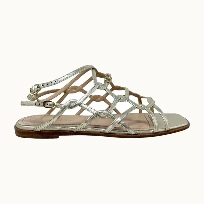 Sandalias Dior, Talla 38, Excelente