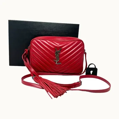 Bolsa Saint Laurent Roja