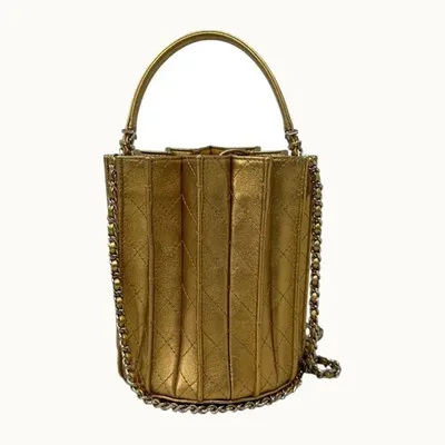 Bolsa Chanel Pleated