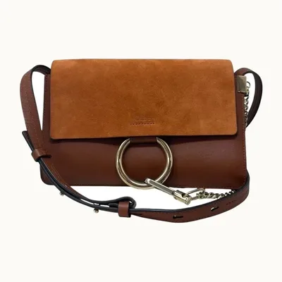 Bolsa Chloé Faye Camel